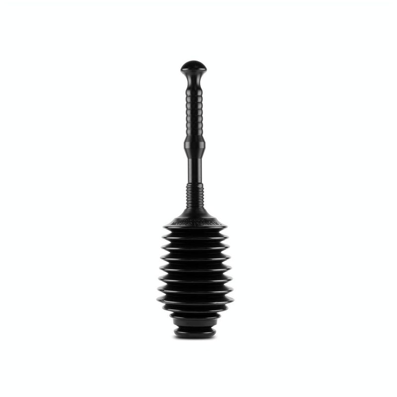 Master Plunger MP100-3 Heavy Duty Toilet Plunger Clears, Kitchen Sinks, Garbage Disposal and, Toilets Fast. Equipped with Patented Automatic Air Relief Valve, Black - Image 1